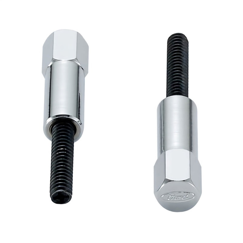 Ford Valve Cove Bolt Kit 4pk Chrome w/Ford Logo FRD302-315 302-315 Photo - Primary
