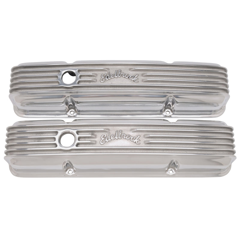 Edelbrock VALVE COVER, CLASSIC SERIES, CHEVROLET, 1959-1986 262-400 CID V8, POLS 4144 Photo - Primary
