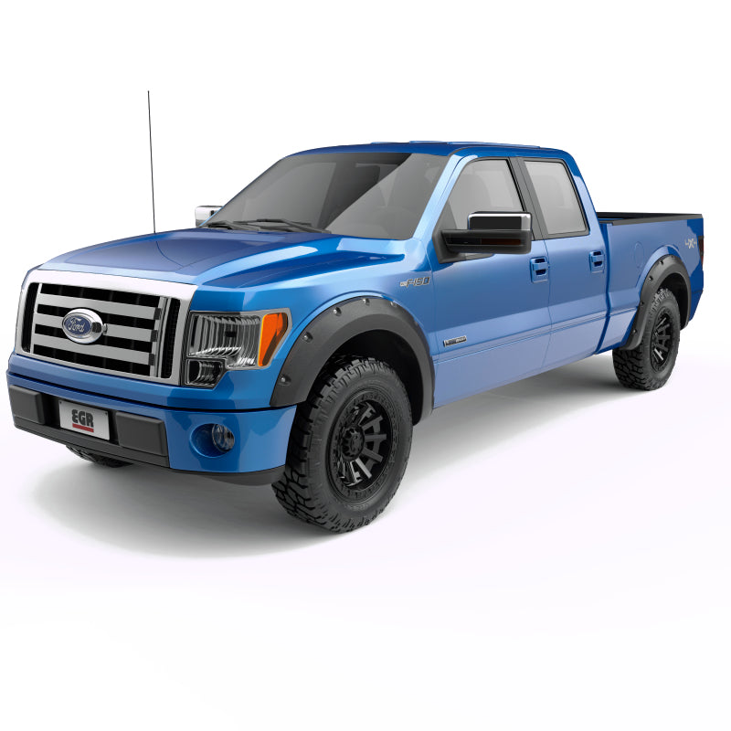 EGR 09-14 Ford F150 67in / 78.8in Bed Baseline Bolt-Style Fender Flares (Set of 4) - Textured Black BLF1025 BLF1025 Photo - Primary