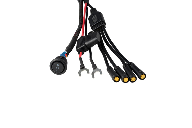 Diode Dynamics Stage Series Rock Light Single Color M8 3-Pin Wiring Harness DD4142 DD4142 User 1
