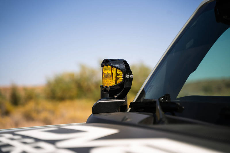 DV8 Offroad DV8 21-22 Ford Bronco A-Pillar Pod Light Mounts LBBR-02 LBBR-02 Photo - Mounted