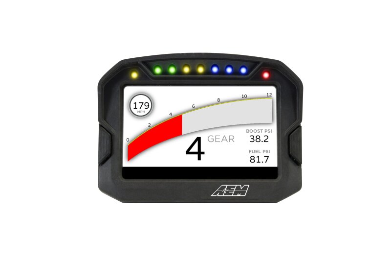 AEM CD-5G Carbon Digital Dash Display w/ Interal 10Hz GPS & Antenna 30-5602 30-5602 Photo - out of package