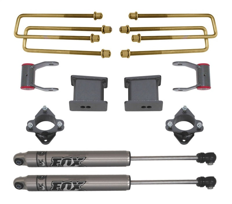 MaxTrac 07-16 GM C1500 2WD w/Cast Steel Susp. 4in Rear Lift Kit 901355F 901355F Photo - Primary