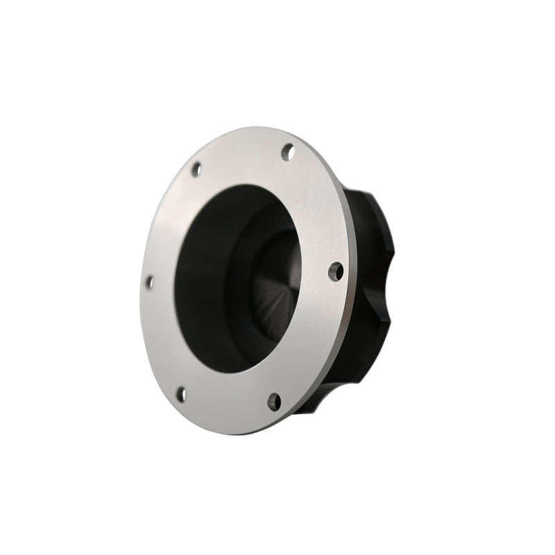 Aeromotive Fillcap - Screw-On - 3in - Flanged - 6-Bolt - Black 18730 18730 Photo - Close Up