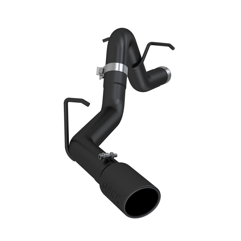 MBRP 16-19 Chevy/GMC Colorado/Canyon Duramax 3in Filter Back Single Side Black Coated Exhaust System S6058BLK S6058BLK Photo - Primary