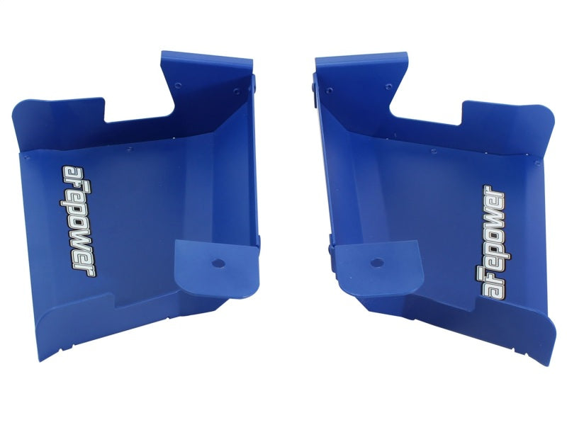 aFe Magnum Force Intake System Scoops Matte Blue - BMW 325i Base 2006 54-11478-L Photo - Unmounted