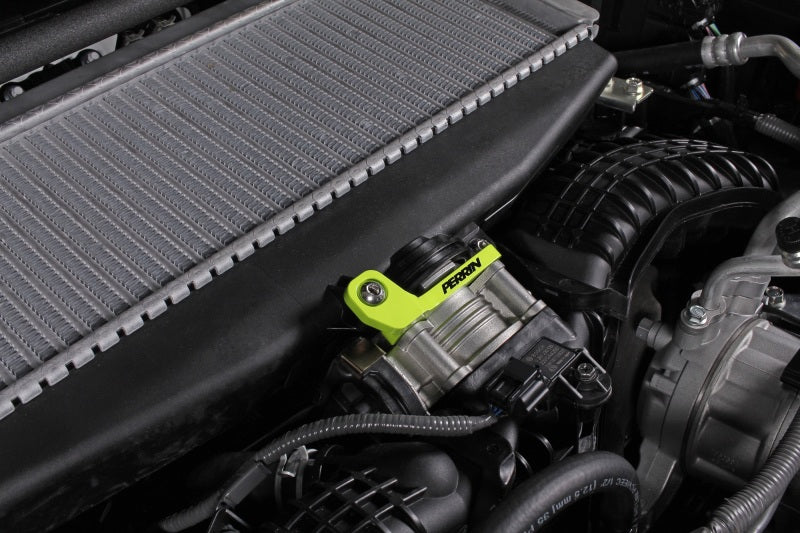 Perrin Performance Perrin 2022+ Subaru WRX/19-23 Ascent/Legacy/Outback Top Mount Intercooler Bracket - Neon Yellow PSP-ITR-331NY PSP-ITR-331NY User 1