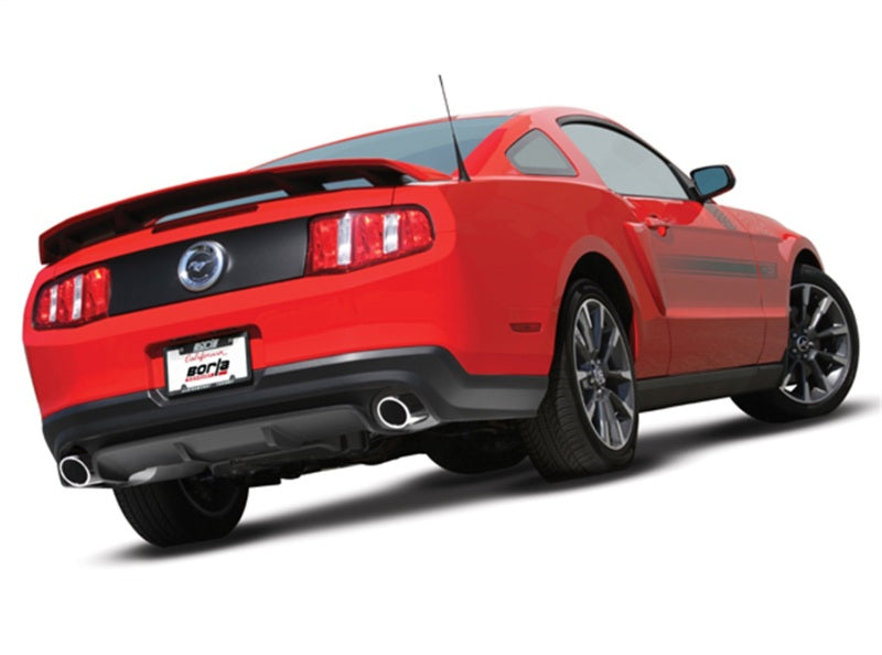 Borla 2011-2012 Mustang GT 5.0L 8cyl 6spd RWD Agressive ATAK Catback Exhaust 140372 140372 Photo - Close Up