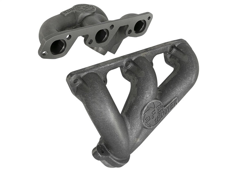 aFe BladeRunner Ported Ductile Iron Exhaust Manifold Jeep Wrangler (JK) 07 46-40114 Photo - Unmounted