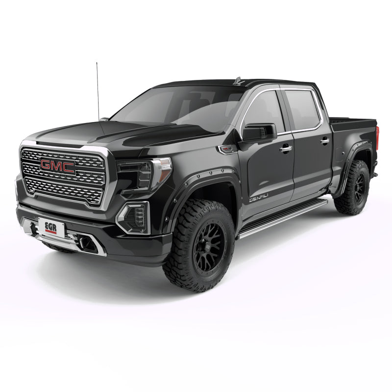 EGR 19-23 Gmc Sierra 1500 Painted To Code Traditional Bolt-On Look Fender Flares Black Set Of 4 791794-GBA 791794-GBA Photo - Primary