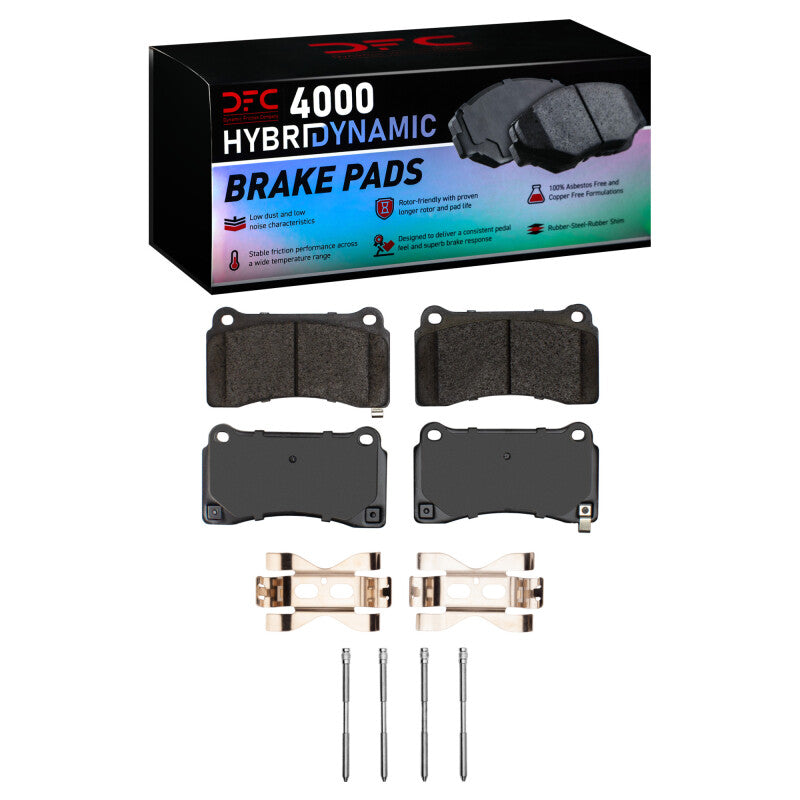 DFC DFC 4000 HybriDynamic Brake Pads Brakes, Rotors & Pads Brake Pads - OE main image