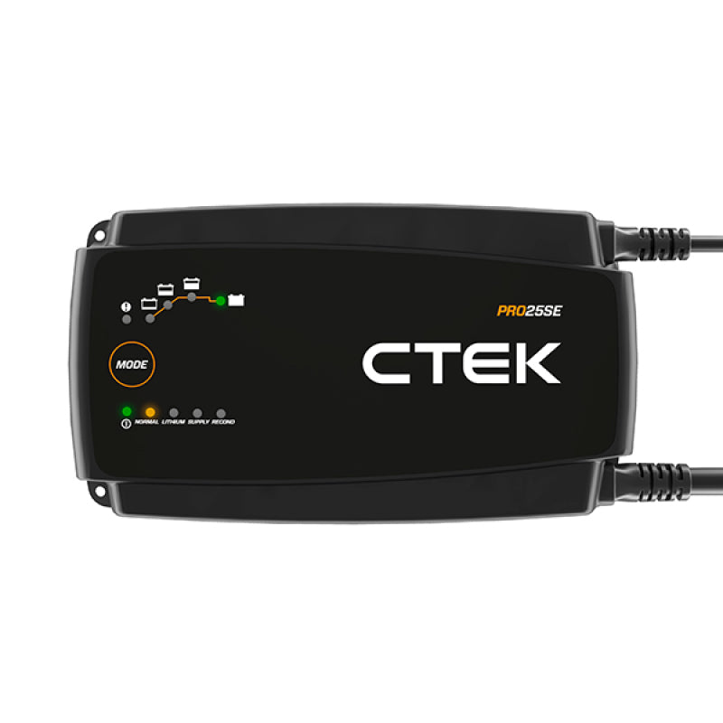 CTEK PRO25SE Battery Charger - 50-60 Hz - 12V - 19.6ft Extended Charging Cable 40-327 40-327 Photo - Primary