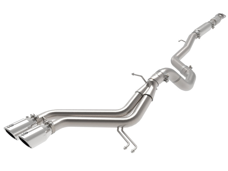 aFe Takeda 2-1/2in to 3in SS-304 Cat-Back Exhaust w/ Polished Tips 13-17 Hyundai Veloster L4-1.6L 49-37018-P 49-37018-P Photo - Primary