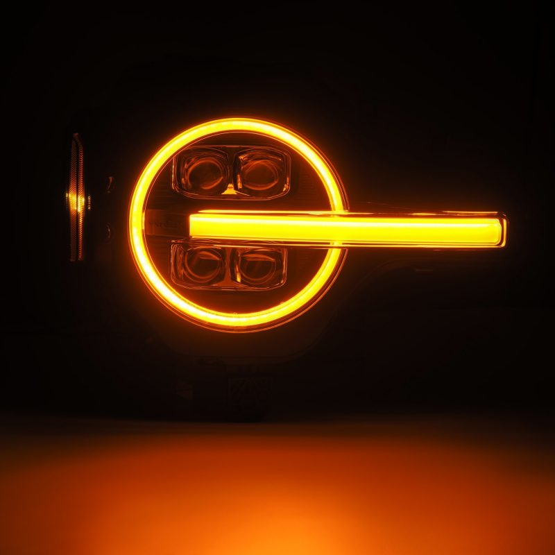 AlphaRex 21-23 Ford Bronco NOVA LED Projector Headlights Black 880260 880260 User 4