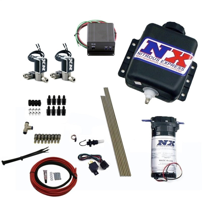 Nitrous Express Direct Port Water Injection 8 Cyl Stage 2 w/Hardlines 15127H 15127H Photo - Primary