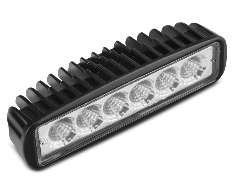 Raxiom 6-In Slim 6-LED Off-Road Light Flood Beam Universal (Some Adaptation May Be Required) J108313 J108313 Photo - Close Up