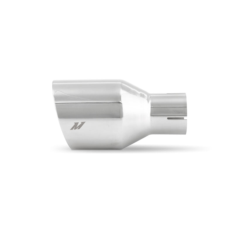 Mishimoto Clamp-on Double Wall Exhaust Tip 2.5 Inlet Slash Cut - polished MMEXH-TIP-DW25P MMEXH-TIP-DW25P User 1