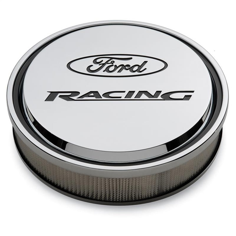 Ford Slant Edge Air Cleaner Kit 13in Dia Drop Base FRD302-384 302-384 Photo - Primary