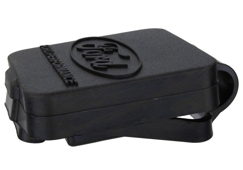 Ford Racing Rubber 2in Hitch Receiver Cover w/Ford Oval/Ford Performance Logo M-1840-FP M-1840-FP Photo - Unmounted