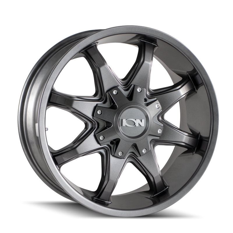 ION Wheels ION Type 181 17x9 / 5x127 BP / 18mm Offset / 87mm Hub Graphite Wheel 181-7952G18 181-7952G18 Photo - Primary