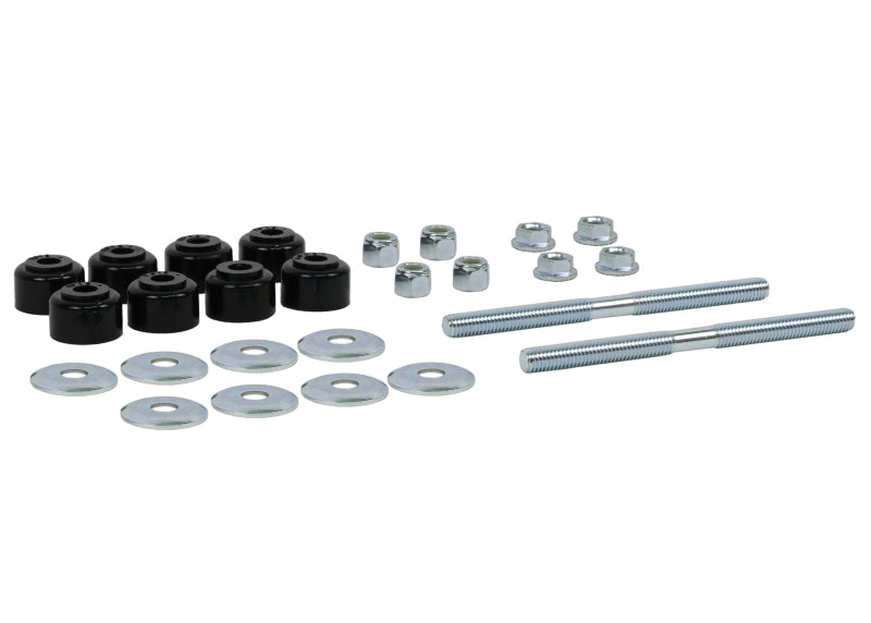 Whiteline Plus Universal Sway Bar Link Threaded Rod w/ Poly Bushes 140mm W21806S W21806S Photo - Primary