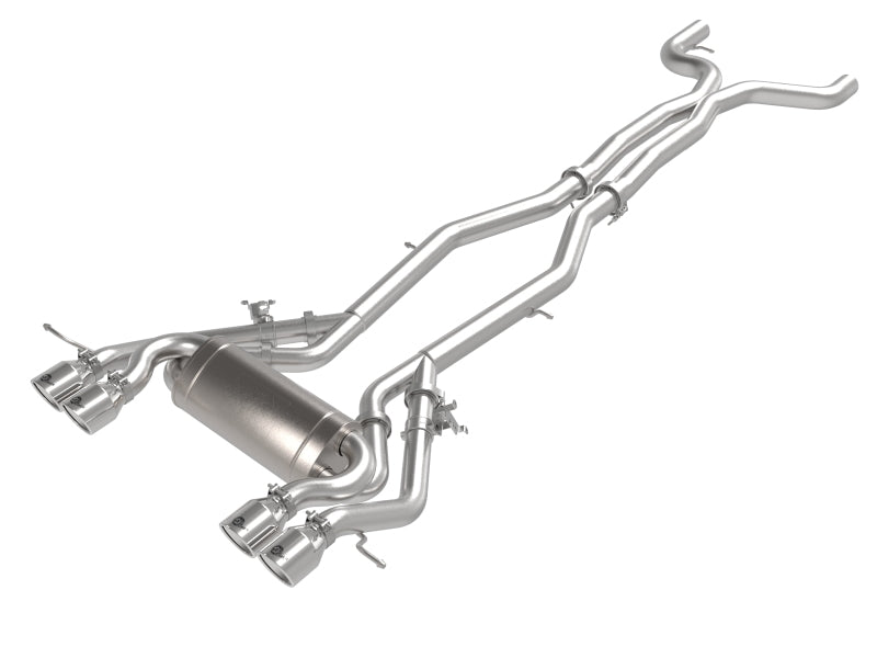 aFe MACHForce XP Exhausts Cat-Back SS 21 BMW M2 Competition L6-3.0L w/Polished Tips 49-36351-P 49-36351-P Photo - Primary