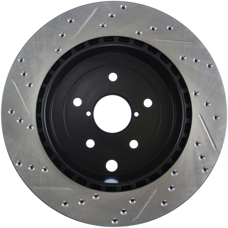StopTech Sport Drilled/Slotted Brake Rotor; Rear Left 127.47030L User 2