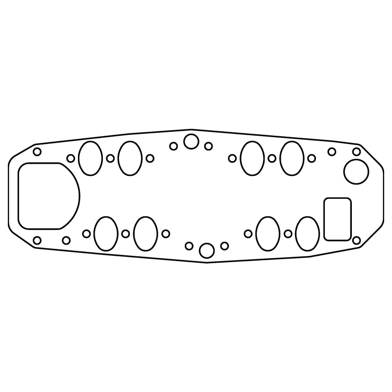 Cometic Gasket Cometic Ford 8BA/8CM Flathead V8 .060in KF Intake Manifold Gasket - 1948-1953 C15121 C15121 Photo - Primary