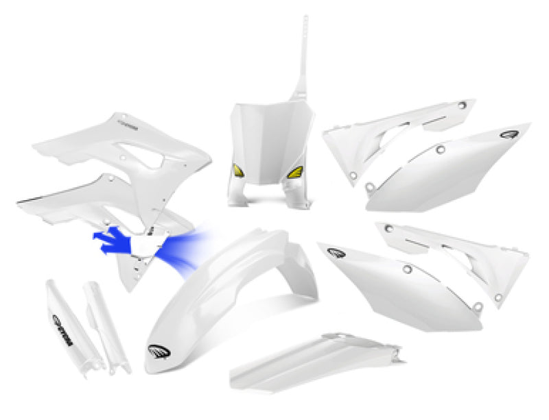 Cycra 17-21 Honda CRF250R-450R Powerflow Full Body Kit White 1CYC-9320-42 1CYC-9320-42 Photo - Primary