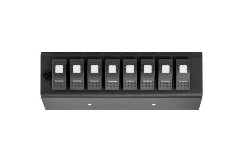 SPOD 07-08 Jeep Wrangler JK Add On Green LED 8-Switch Panel (for SourceSE) 860855 860855 Photo - Primary