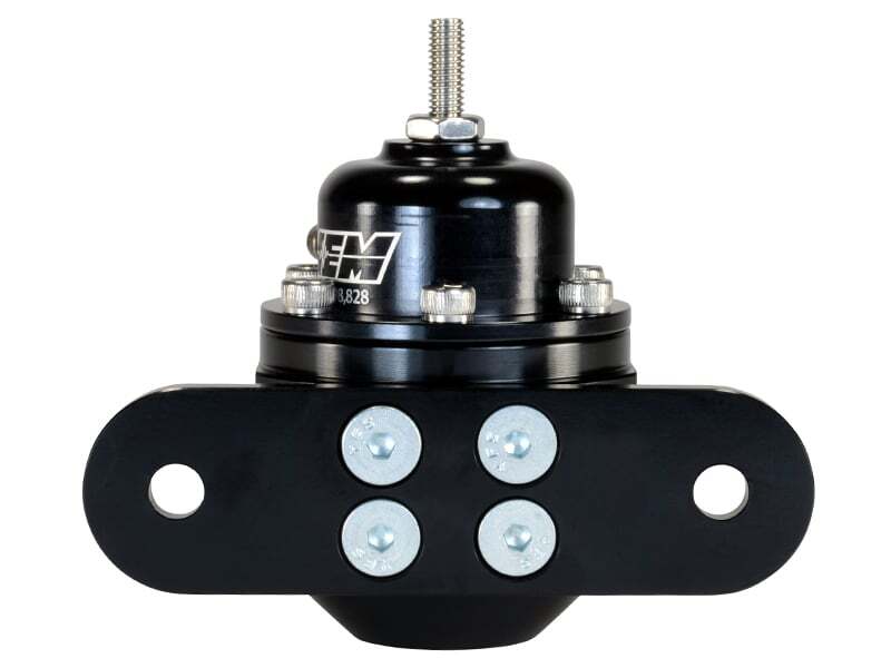 AEM Electronics Universal Fuel Pressure Regulator Black 25-302BK Photo - out of package