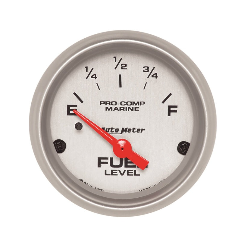 Autometer 2-1/16" Fuel Level, 240-33 ?, Air-Core, Marine Silver 200760-33 User 1