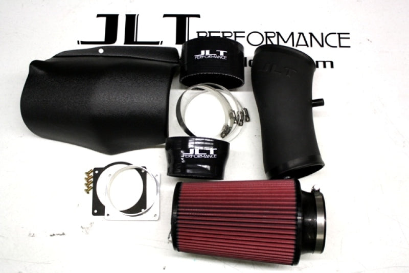 JLT 2001 Ford Mustang Bullitt Black Textured Ram Air Intake Kit w/Red Filter RAI2-FMB-01 RAI2-FMB-01 Photo - Primary