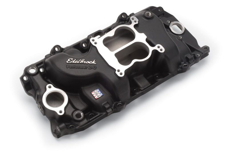 Edelbrock Intake Manifold Perf BBC 2-0 Black 21613 Photo - Unmounted