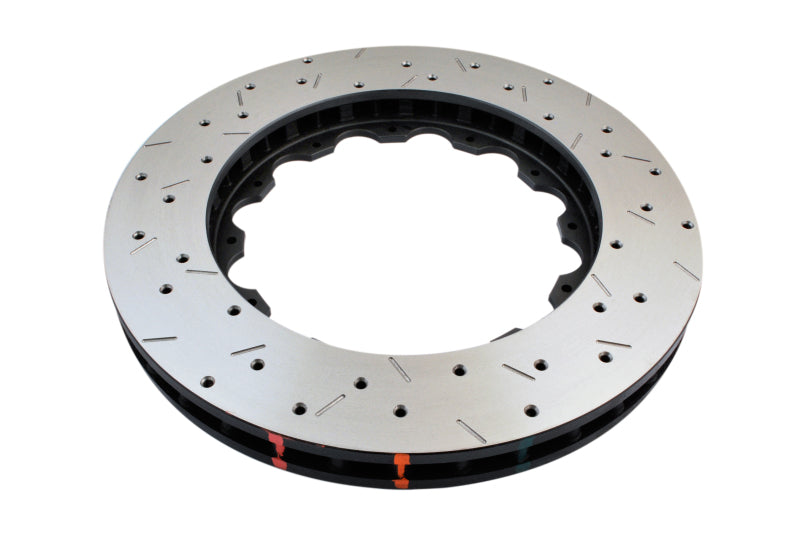 DBA 05-06 Holden VZ w/ AP Racing 6 Piston Calipers 5000 Series Drilled and Slotted Front Rotor Ring 52024.1XS 52024.1XS Photo - out of package