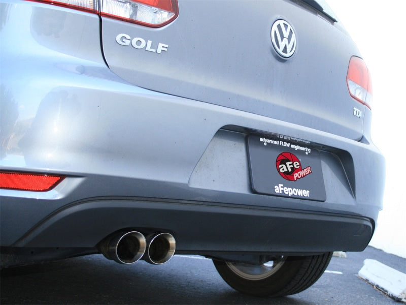 aFe Mach Force XP Exhaust System Catback Volkswagen Golf TDi 2011-2011 49-46402 Photo - Mounted