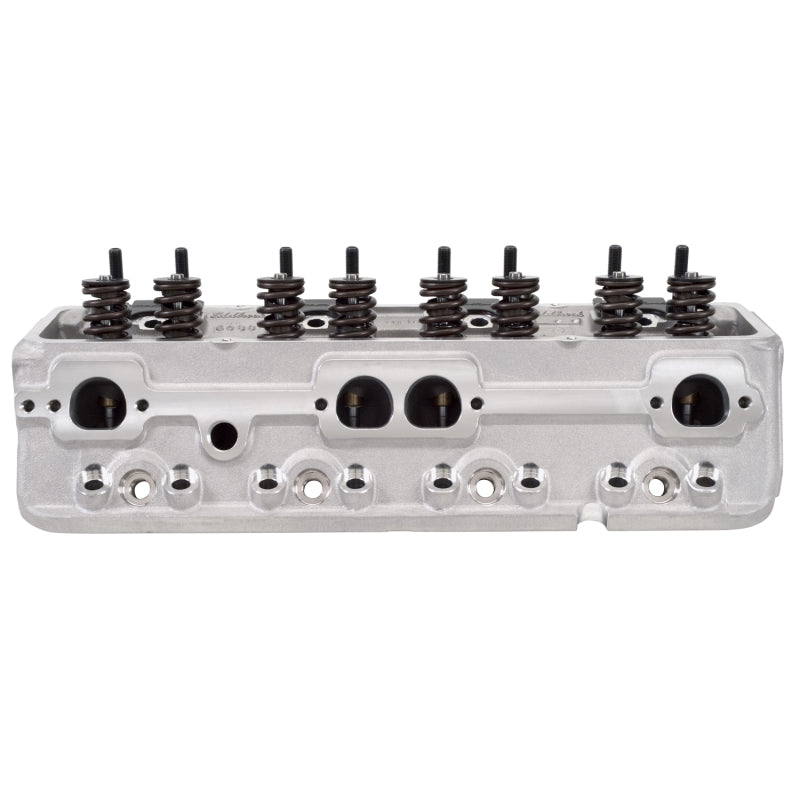 Edelbrock Cylinder Head, E-Street, SB chevrolet 64cc (Complete, Pair) 5089 Photo - out of package