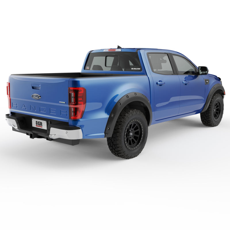 EGR 19-22 Ford Ranger Baseline Bolt Style Fender Flares Set Of 4 BLF1007 BLF1007 Photo - Mounted