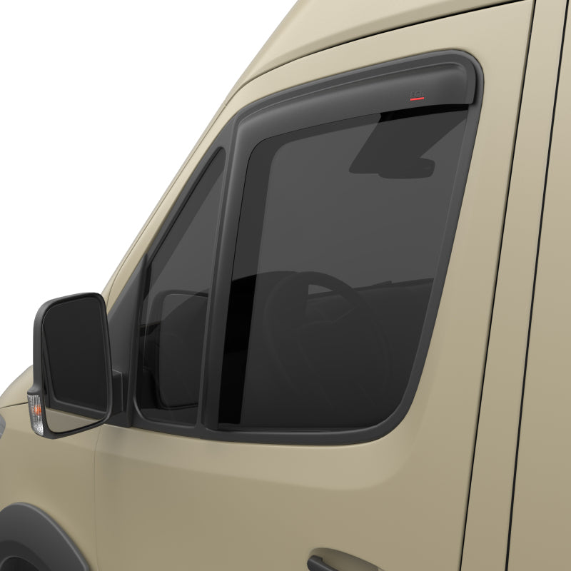 EGR 20-24 Mercedes Sprinter Van Front Tape-on Window Visors - Matte Black 68705 68705 User 1