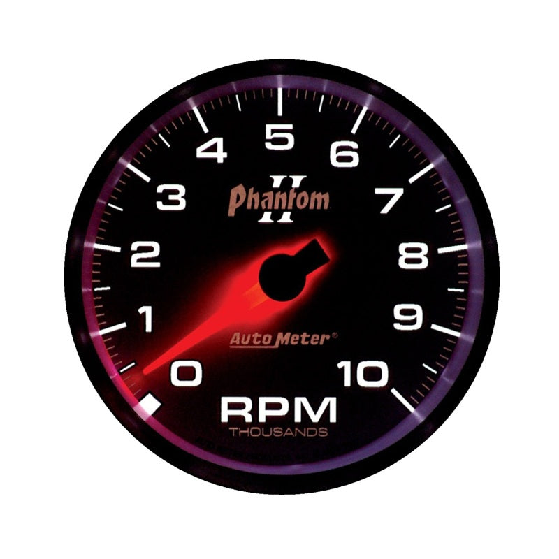 Autometer Gauge, Tachometer, 3 3/8", 10k Rpm, In-Dash, Phantom II 7597 User 2