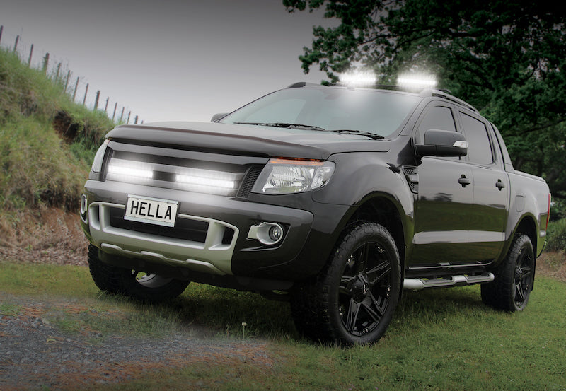 Hella LED Lamp Light Bar 9-33V 470/19in DRV MV ECE 958130112 Photo - Mounted