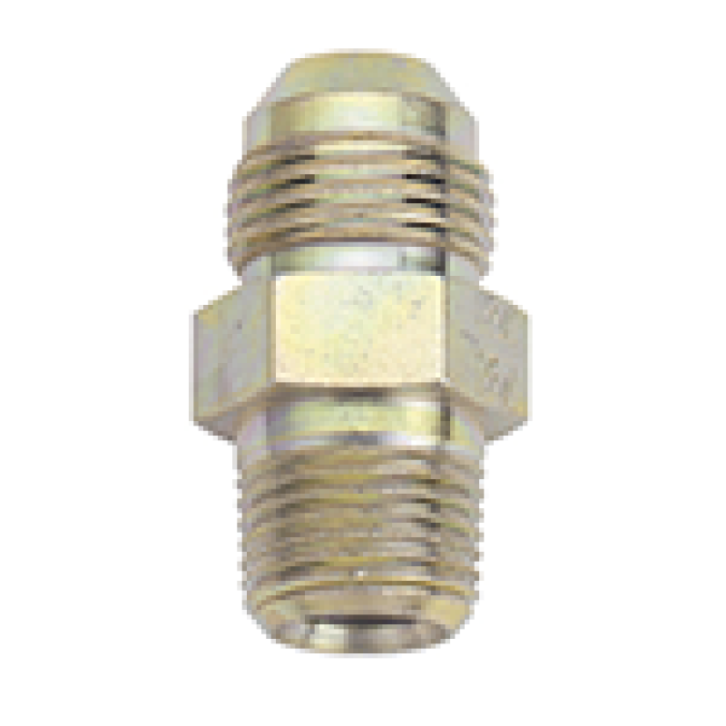 Fragola -6AN x 1/2 NPT Straight Adapter - Steel 581668 581668 Photo - Primary