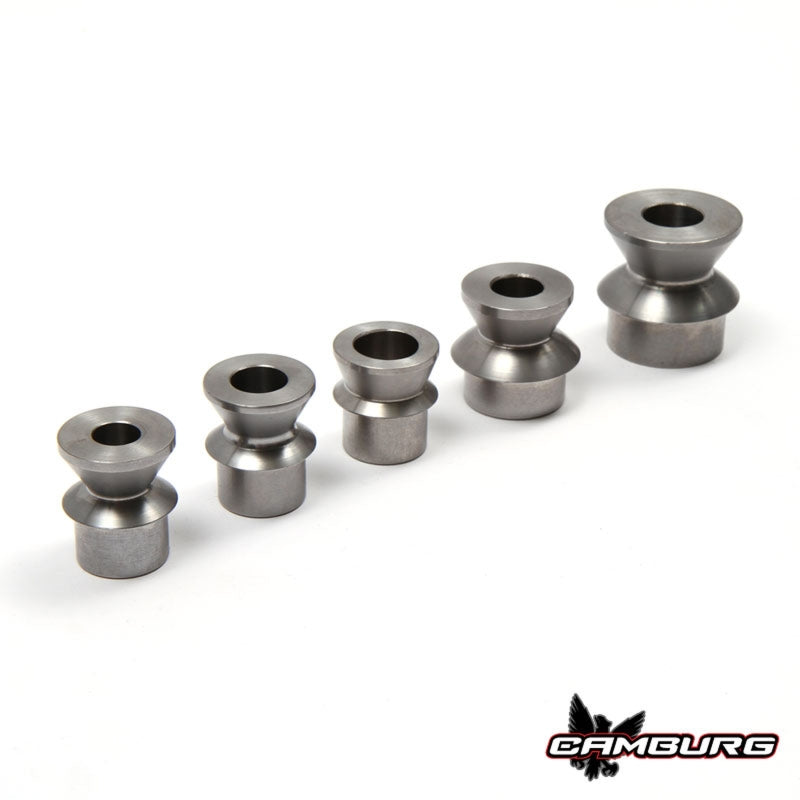 Camburg 7/8in. RHT Heim Kit (FK JMX heim 1/2in. ID spacers 1.50in. thread bung jam nut) CAM-040044-500 CAM-040044-500 Photo - out of package