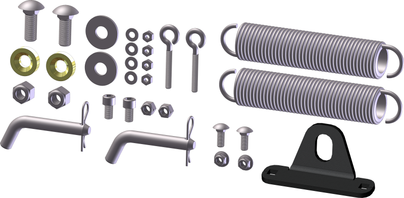 KFI Replacement UTV Tube Kit 105151-R 105151-R Photo - Primary