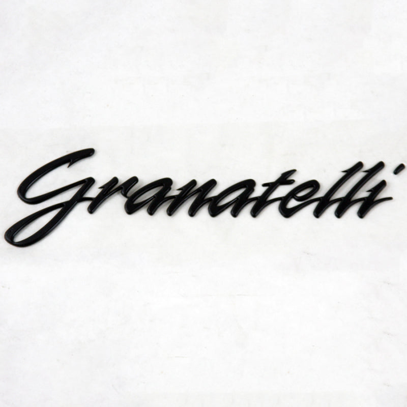 Granatelli Motor Sports Granatelli Granatelli Logo Domed Decal - Black 100010B 100010B Photo - Primary