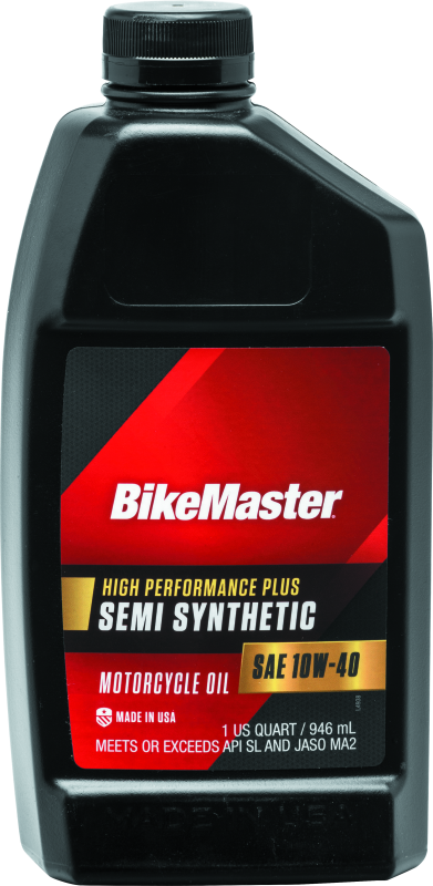 BikeMaster 10W40 Semi Synthetic Oil - Quart 532316 532316 Photo - Primary