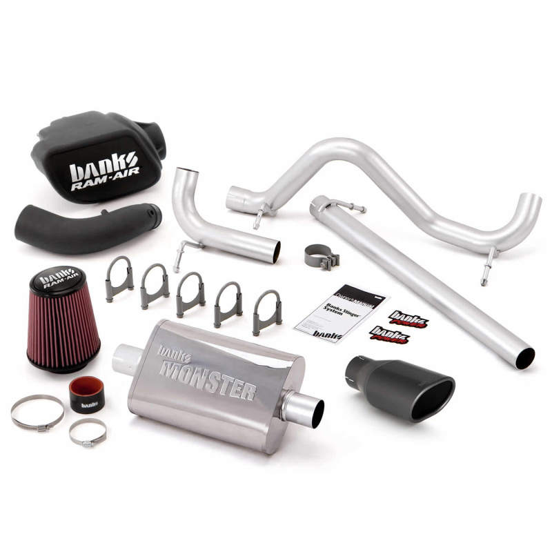 Banks Power 07-11 Jeep 3.8L Wrangler - 2dr Stinger Sys (no AutoMind) - SS Single E 51338-B Photo - Primary