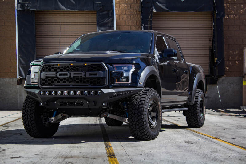 Addictive Desert Designs 17-18 Ford F-150 Raptor Stealth Fighter Front Bumper F111182860103 Photo - Mounted