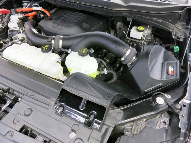 K&N Engineering K&N 2021+ Ford F150 V6-3.5L/2.7L F/I Aircharger Performance Intake 63-2617 63-2617 Photo - Mounted