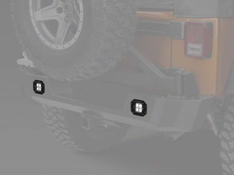Raxiom 3-In Flush Mount 4-LED Off Road Light Flood Beam Universal (Some Adaptation May Be Required) J106727 J106727 Photo - Primary